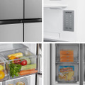 Fridgemaster MQ79395ES 79.4cm 65/35 Total No Frost Amer