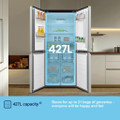 Fridgemaster MQ79395ES 79.4cm 65/35 Total No Frost Amer