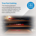 CTFY22309X Beko Built-in Double Oven A Energy Rated