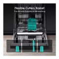 Hisense HS642D90XUK Dishwasher - Stainless Steel - 14 P