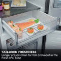 Haier HTR3618DNMG 60/40 Combi Fridge Freezer - Black