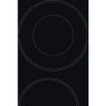 HR 612 C H Hotpoint HR612CH 58cm Ceramic Hob - Black