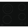 HR 612 C H Hotpoint HR612CH 58cm Ceramic Hob - Black