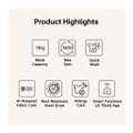 LG Series 4 Pro AI Direct Drive F4Y711NCTN1 - 11 kg Was