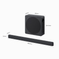 A65K-UK TCL A65-UK 3.1.2ch Soundbar with wireless subwoofer Aud