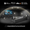 HTSATURN Hisense HT Saturn Wireless 4.1.2ch Soundbar - Black