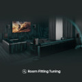 HTSATURN Hisense HT Saturn Wireless 4.1.2ch Soundbar - Black