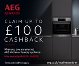 AEG £100 Cash-Back Promo