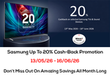 Samsung Up To 20% Cash-Back Promotion