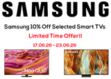 Samsung 10% Off Promotion