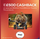 Sony Up To £500 Cash-Back Promotion