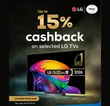 LG Up To 15% Cash-Back Promotion