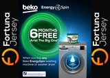 Beko 6 Months Free Ariel Laundry Pods Promotion