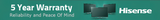 Hisense 5 Year Warranty