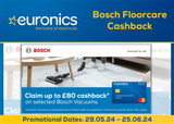 Bosch Floorcare Cash-Back Promotion