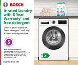 Bosch Free Detergent Promotion 2023