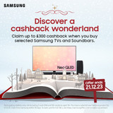 Samsung Christmas Cash-back Promotion