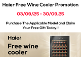 Haier Free Wine Cooler Promotion