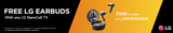 LG TONE Free FN4 - Free When Purchasing Qualifying NanoCell LG