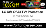 LG 10% Off All TVs 2024