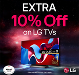 LG’s Promotion: 10% off on selected LG TV Models