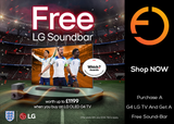 Free Soundbar With LG OLED G4 TVs 2024