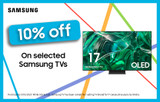 Samsung 10% Off QLED, OLED and Frames Promotion 2023