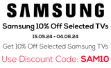 Samsung 10% Off Promotion 2024