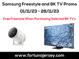 Samsung Freestyle and 8K TV Promotion