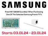 Samsung Free Soundbar With Selected Frame TV's