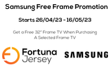 Samsung Free 32" Frame TV Promotion