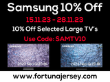 Samsung 10% Off Large TV's Promotions