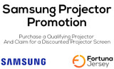 Samsung Projector £200 Discount On Projector Screen