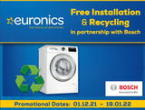 Bosch Free Install and Disposal Promotion