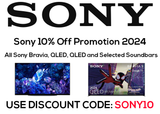Sony 10% Off Promotion 2024