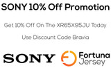 Sony 10% Off XR65X95JU TV