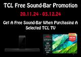 TCL Free Sound-Bar Promotion