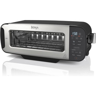 Ninja ST200UK 3-in-1 2 Slice Toaster - Grill and Panini Press - Black