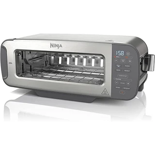 Ninja ST202UK 3-in-1 2 Slice Toaster - Grill and Panini Press - Stainless Steel