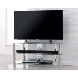 C303C-800-3C Vantage 800mm Clear Glass Stand