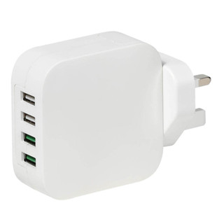 38799 Vivanco USB Mains Plug - 4 USB
