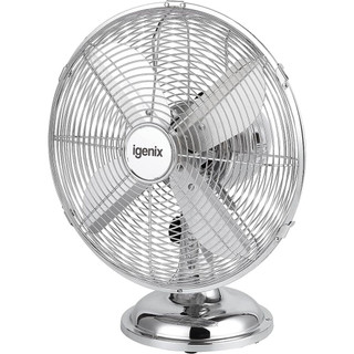 DF1250 Igenix 12" Chrome Desk Fan