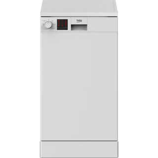 DVS05C20W Beko Slimline Dishwasher E Energy Rated