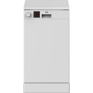 DVS05C20W Beko Slimline Dishwasher E Energy Rated