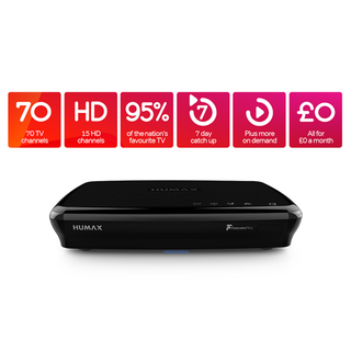 FVP5000T500GBBL Humax 500GB Freeview Play HD Recorder