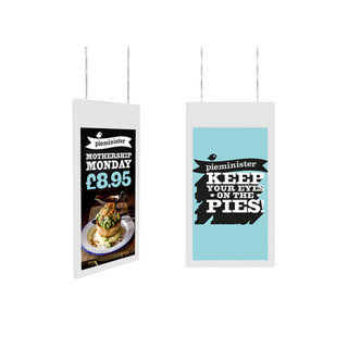 HDS-HD7 Hanging Double-Sided Window Display