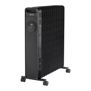 IG2626BL Igenix Oil Filled Radiator with 24 H Timer 2.5W - Black