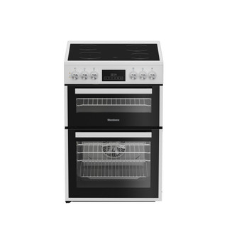 Blomberg HKRN651W 60cm Double Oven Electric Cooker with
