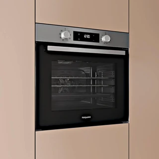 Hotpoint HOEU25CZXUK 59.5cm Built In Electric Single Ov