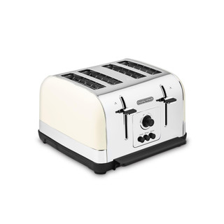 240132 Morphy Richards Venture 4 Slice Toaster - Cream
